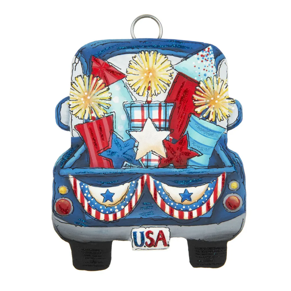 The Round Top Collection All American Truck Charm