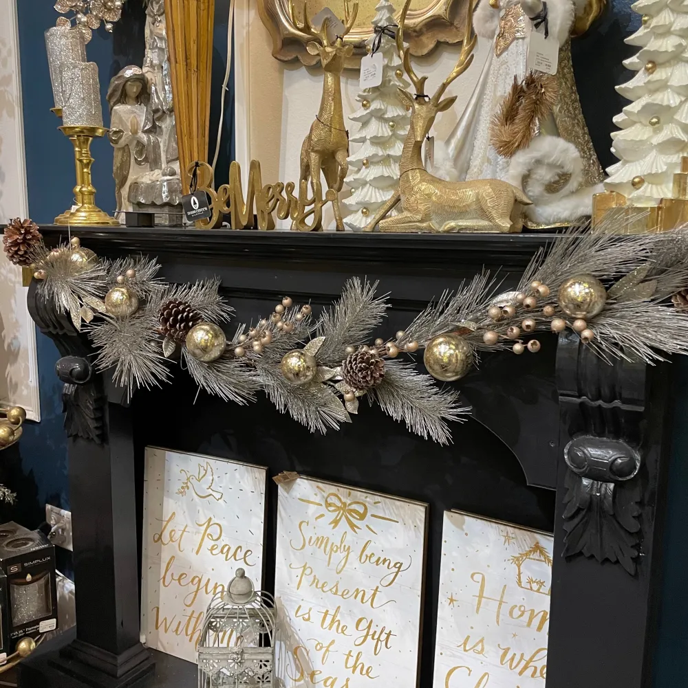 Direct Export Co. Arctic Alabaster Garland