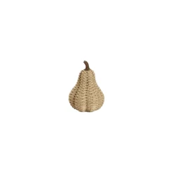 Two's Company Autumn Allure Basket Weave Pattern Pumpkin