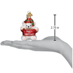 Old World Christmas Baby's 1st Christmas Ornament