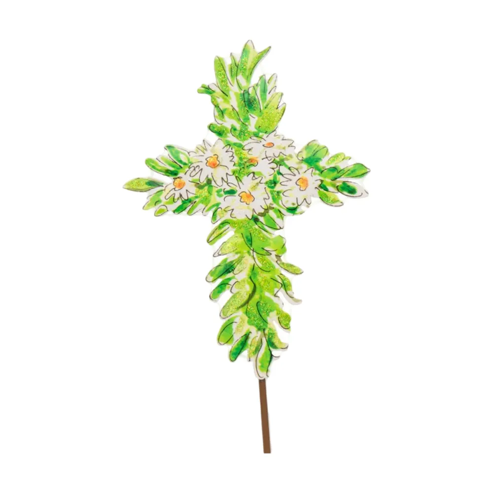 The Round Top Collection Beck’s Blooming Cross