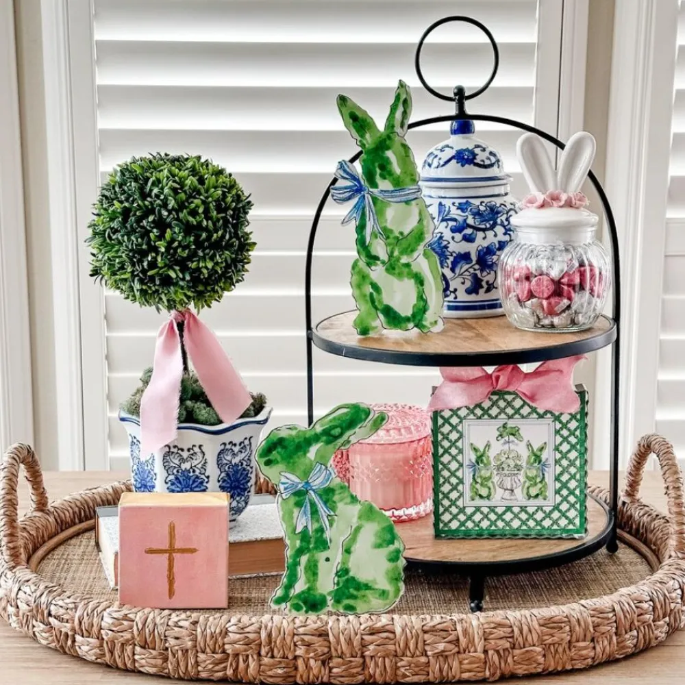 The Round Top Collection Beck’s Boxwood Bunny
