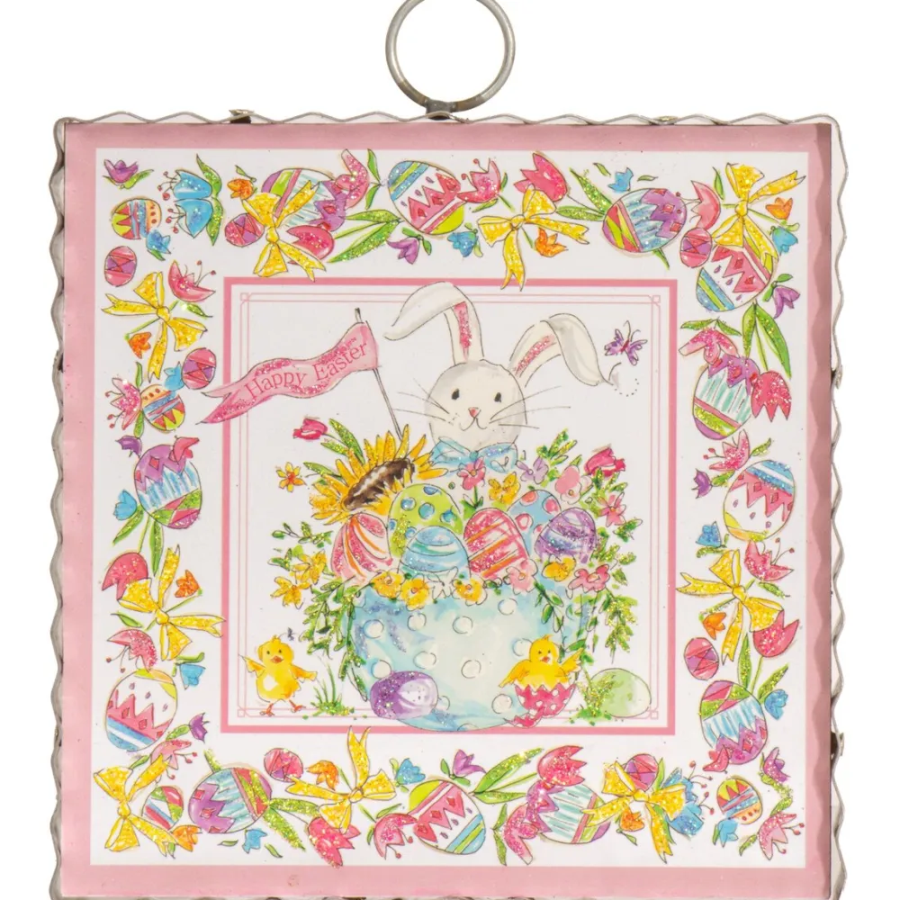 The Round Top Collection Beck’s Bunny & Chick’s Galore Mini Gallery Art