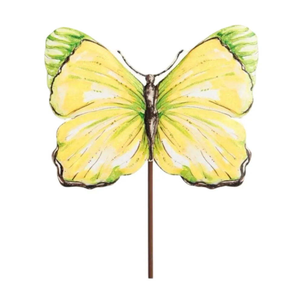 The Round Top Collection Beck’s Pink & Yellow Butterfly, Medium