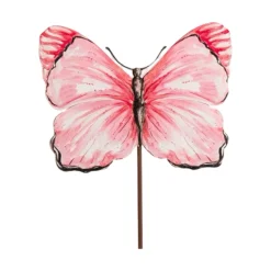 The Round Top Collection Beck’s Pink & Yellow Butterfly, Medium