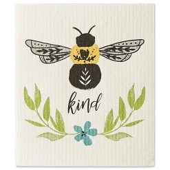 Design Imports Bee Kind Swedish Dishcloth