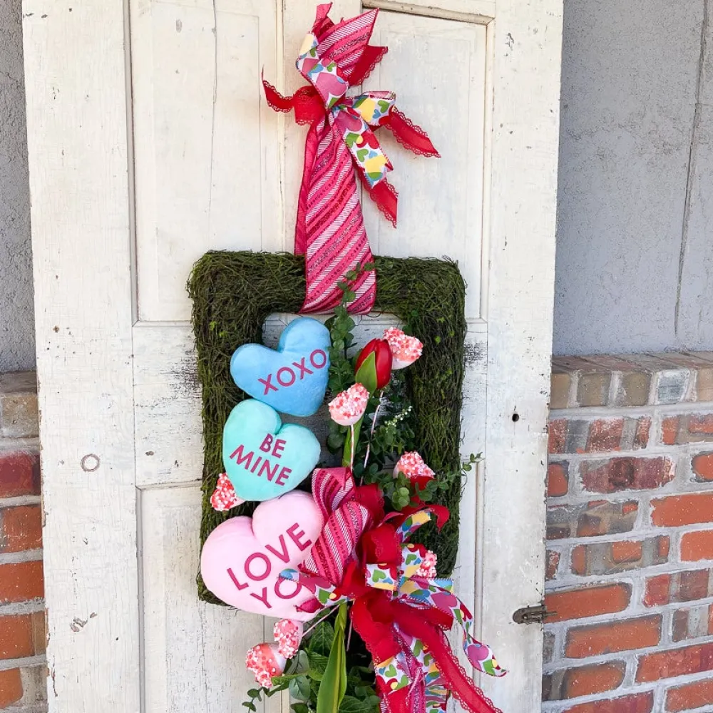 Liberty Floral Be Mine Plush Heart Small