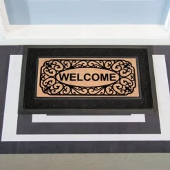 Evergreen Black and White Layering Mat