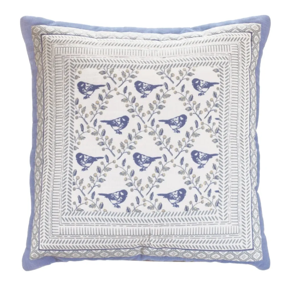 Melrose Blue Bird Pillow