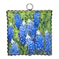 The Round Top Collection Bluebonnets Mini Gallery Art