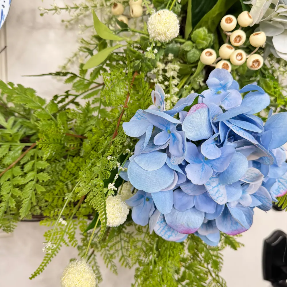 Miss Cayce's Blue Egg Bliss Wreath