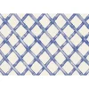 Hester & Cook Blue Lattice Placemat Set