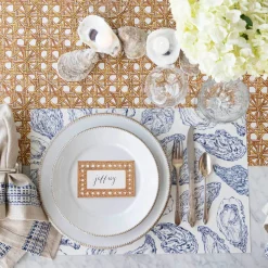 Hester & Cook Blue Oyster Reef Placemat Set