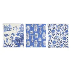 Two's Company Blue Willow Multipurpose Cloths