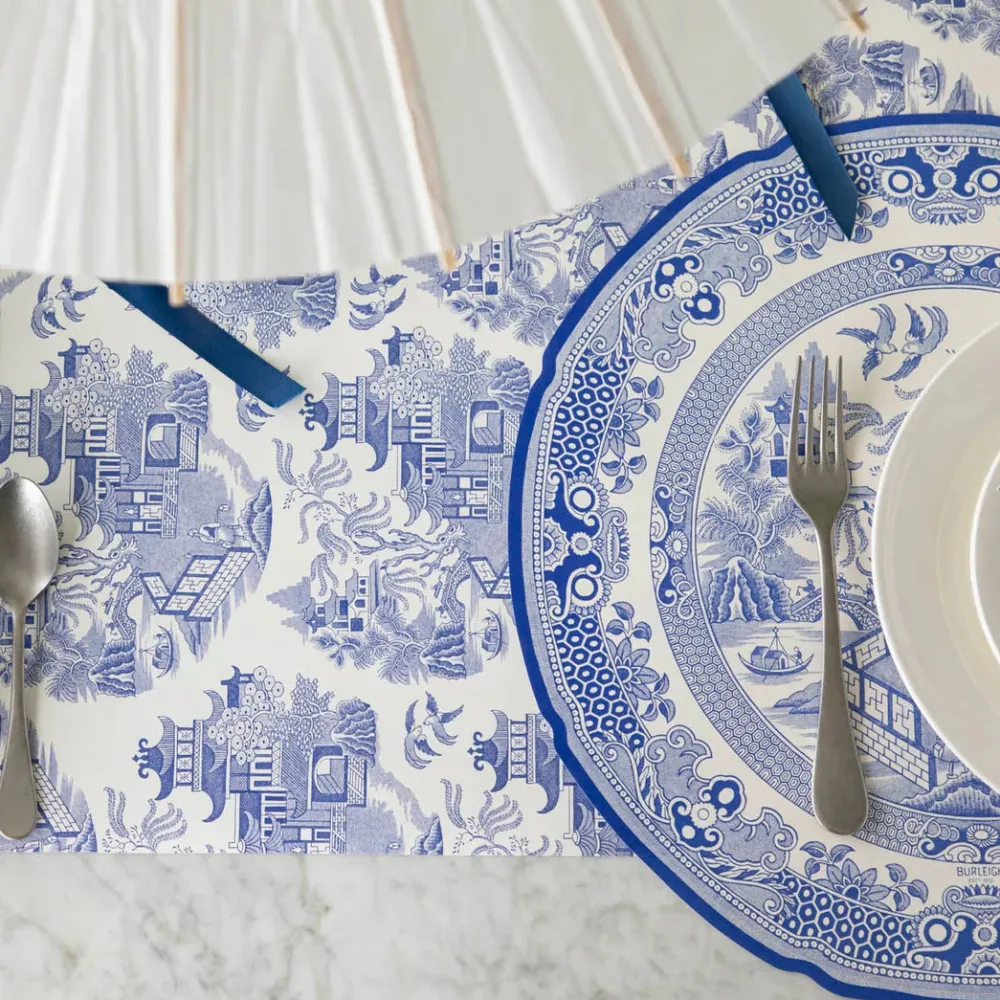 Hester & Cook Blue Willow Runner
