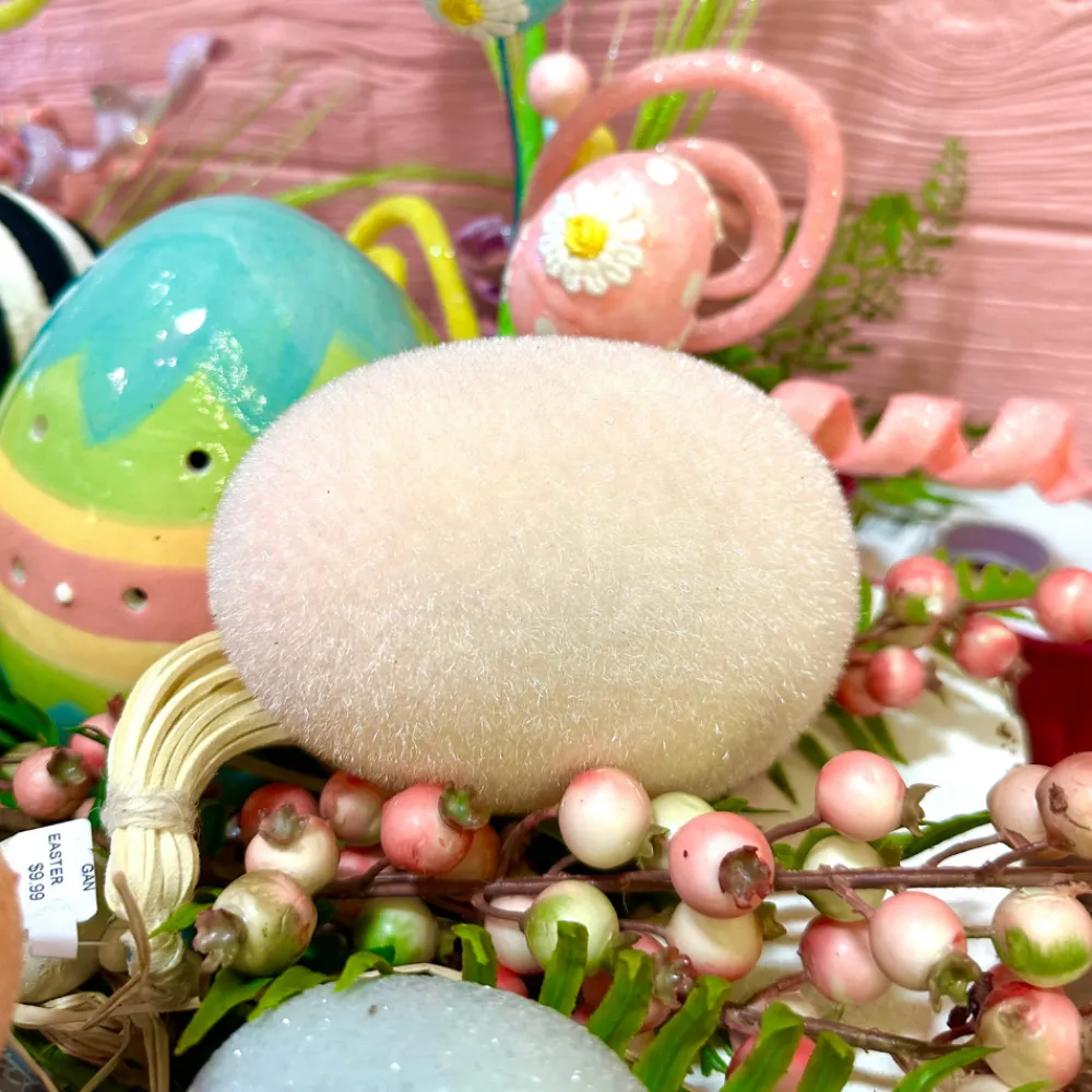 180 Degrees Blush Flocked Eggs