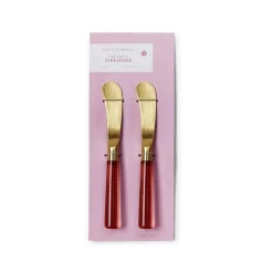 Two's Company Blush Spreaders Set