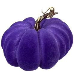 Liberty Floral Bold Flocked Pumpkin