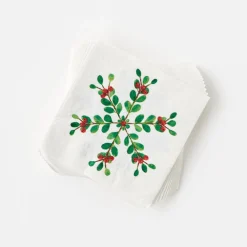 180 Degrees Botanical Christmas Napkins