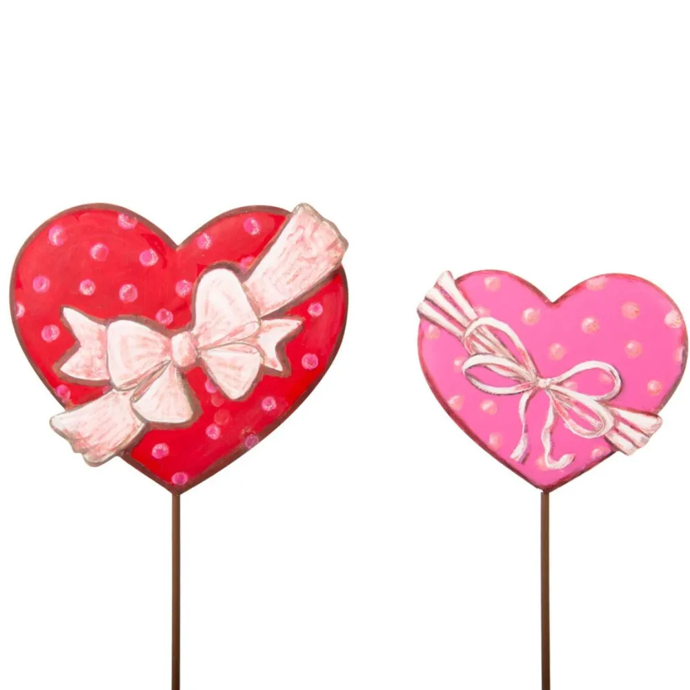 The Round Top Collection Bow Polka Dot Heart