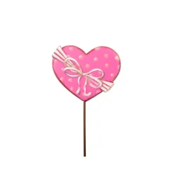 The Round Top Collection Bow Polka Dot Heart