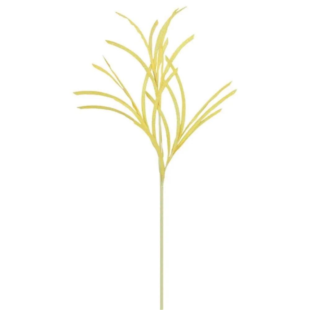 Craig Bachman Bright Yellow Glittered Grass Spray