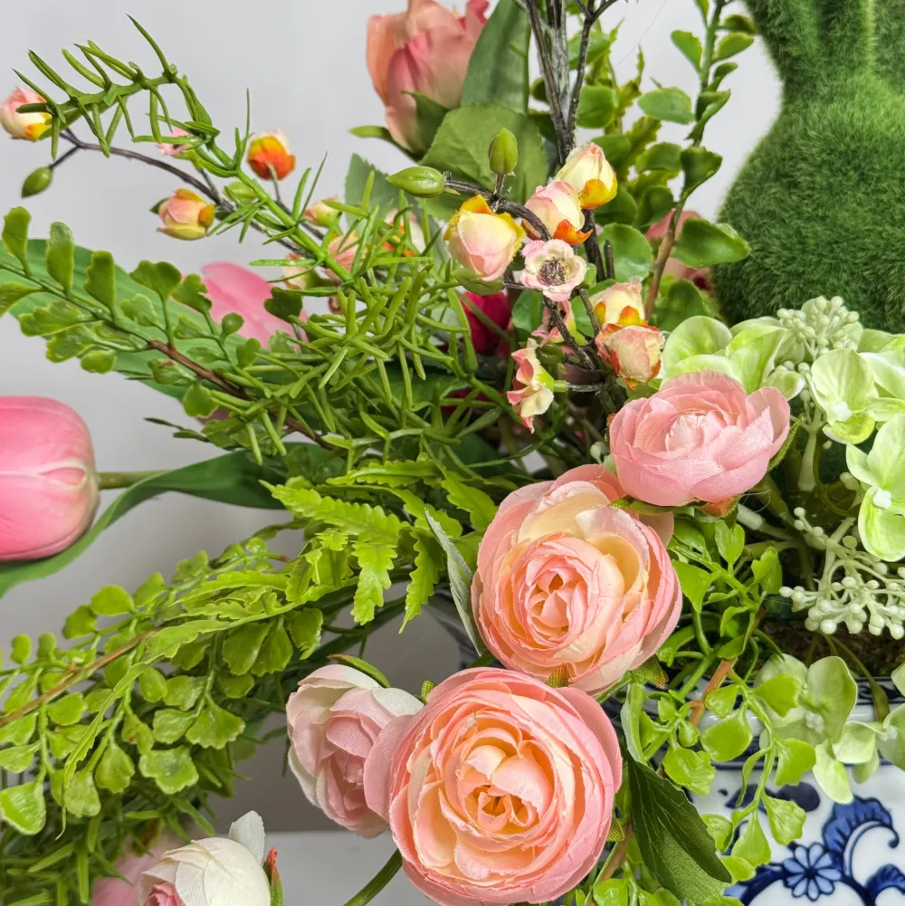 Miss Cayce's Bunny & Blooms Arrangement
