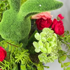 Miss Cayce's Bunny & Blooms Arrangement