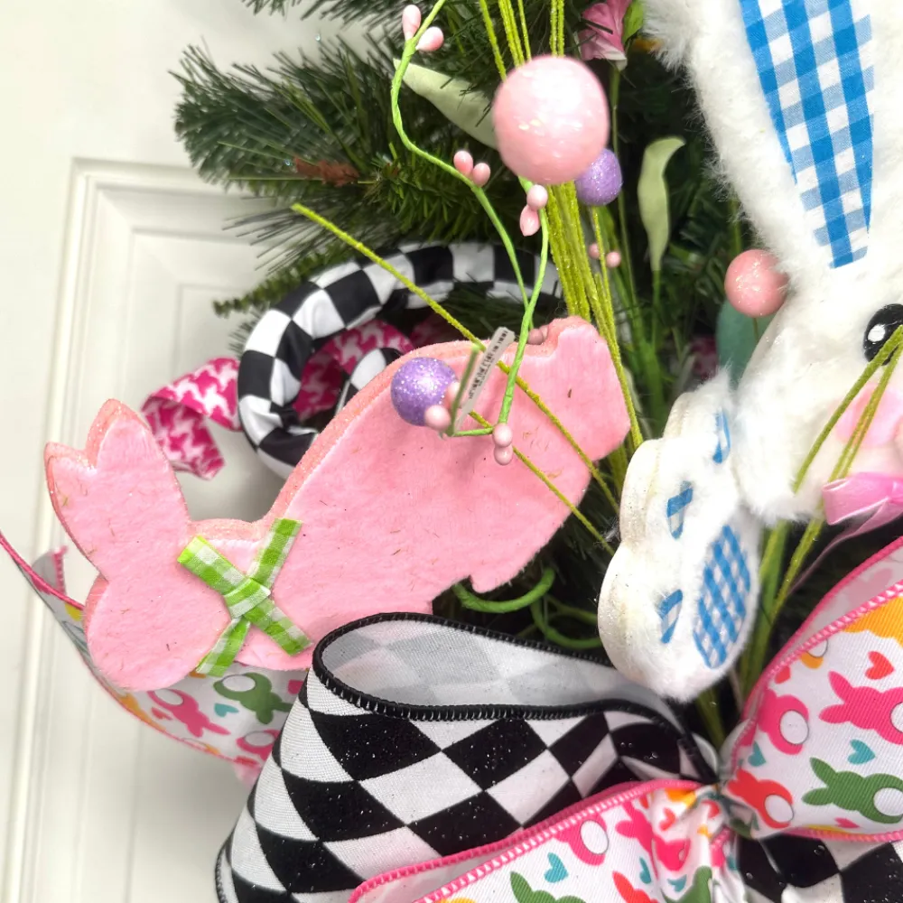 Liberty Floral Bunny Spray, 24"