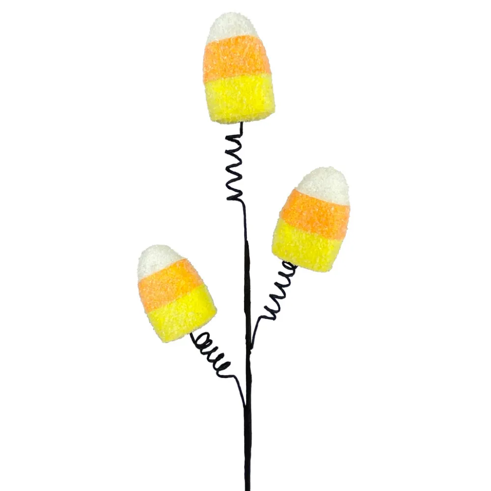 Liberty Floral Candy Corn Pick