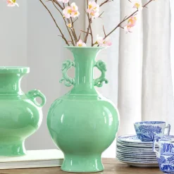 Park Hill Celadon Glaze Gourd Vase