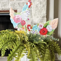 The Round Top Collection Chickens of Flowers
