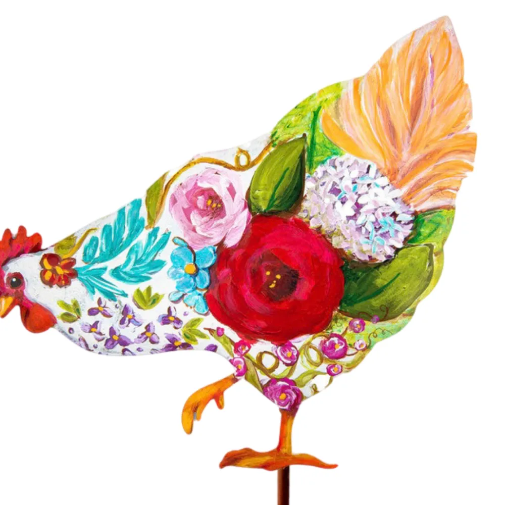 The Round Top Collection Chickens of Flowers