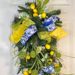 Miss Cayce's Chinoiserie Lemon Dream Teardrop
