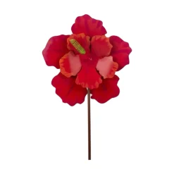 The Round Top Collection Classic Hibiscus Flower, Medium