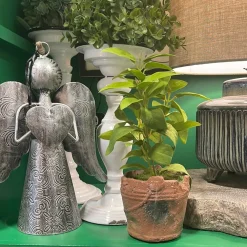 Regency Clay Pot with Herbs