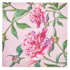 Sophistiplate Cocktail Napkin, Pink Peonies