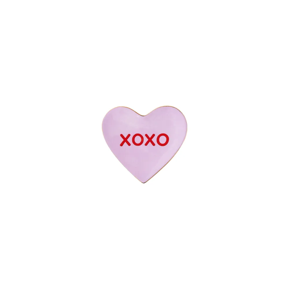180 Degrees Conversation Candy Heart Trinket Dish