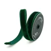 Farrisilk Dark Pine Velvet Ribbon, 1" X 10YD