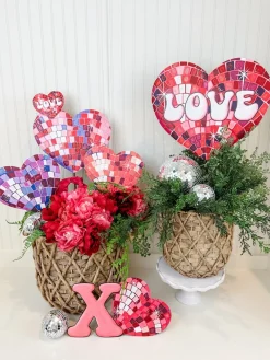 The Round Top Collection Disco Heart