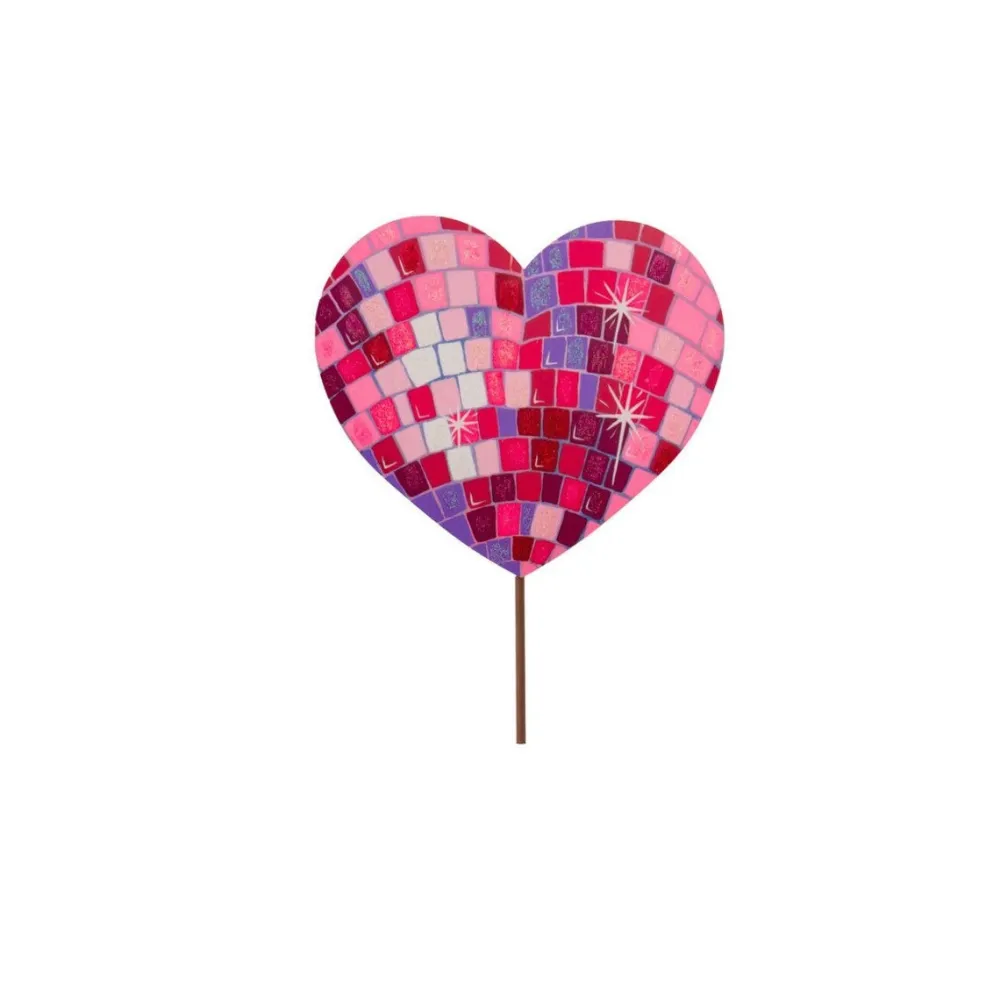 The Round Top Collection Disco Heart