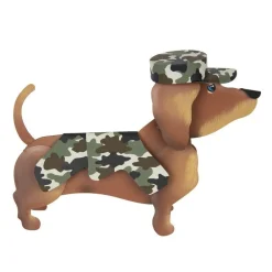 The Round Top Collection Dress Up Pet, Camo Costume