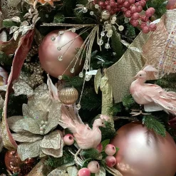 Farrisilk Dusty Rose Matte Ornament, 6"