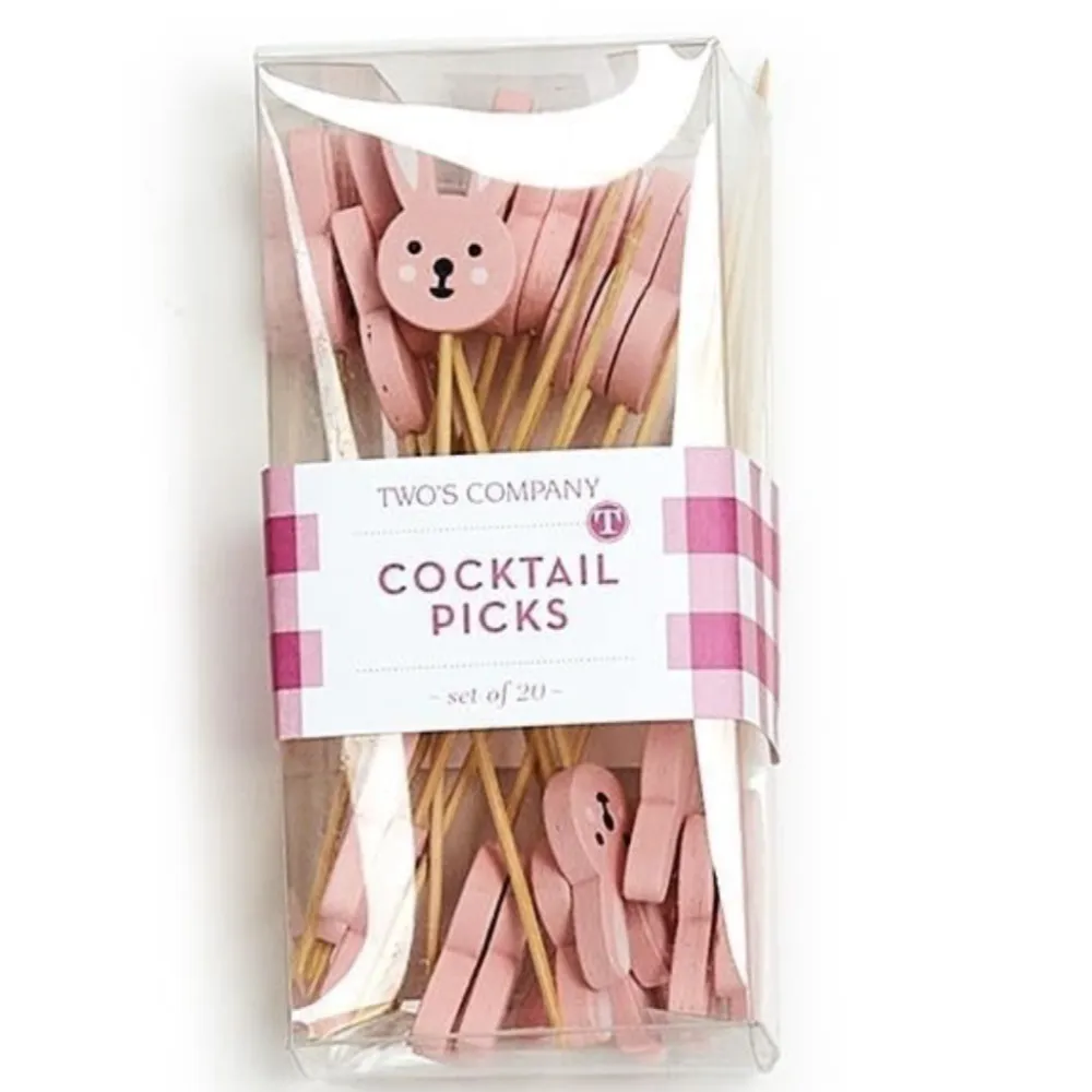 Two's Company Easter Soiree Cocktail Picks