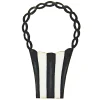 The Round Top Collection Elegant Black & White Basket, Tall