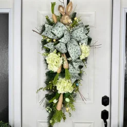 Miss Cayce's Elegant Hydrangea Easter Teardrop
