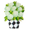 The Round Top Collection Elegant Pot of Hydrangeas