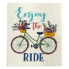 Design Imports Enjoy the Ride Swedish Dishcloth