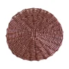 Beatriz Ball Faux Wicker Placemats, Brown