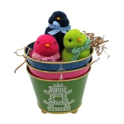 Trade Cie Flocked Bow Chick